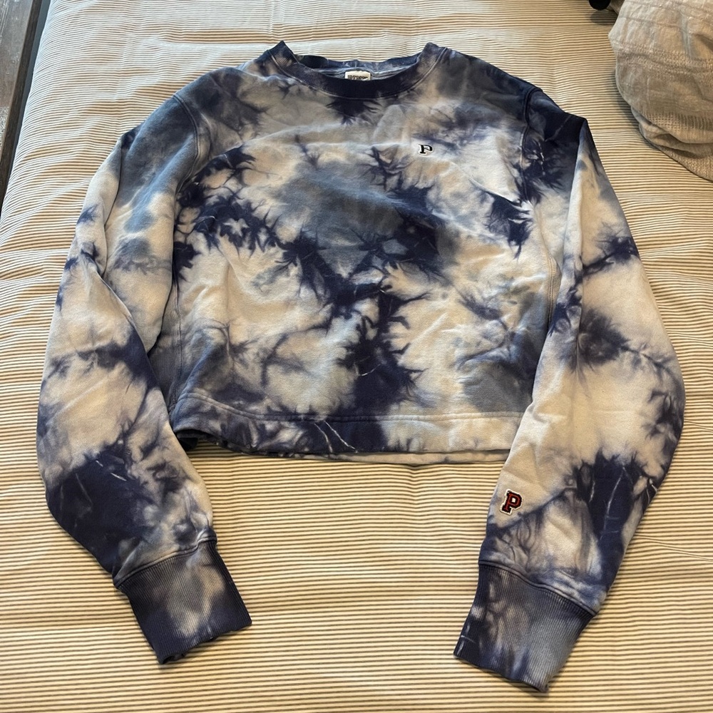 Tie Dye Cropped Crewneck